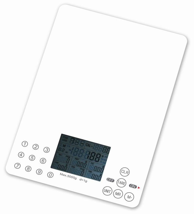Touch nutrition scale