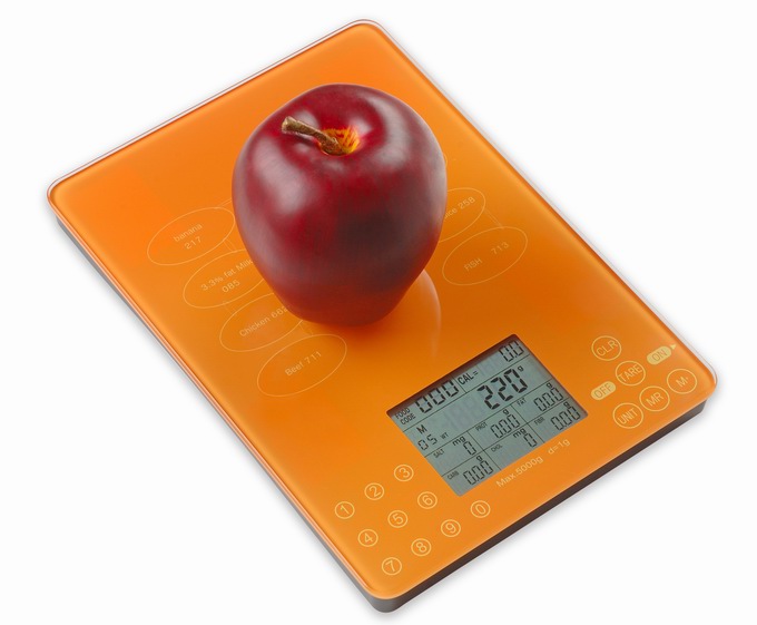 Digital Touch &slim calorie scale