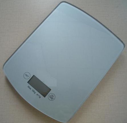 Slim&touch screen digital  kitchen scale 10kg