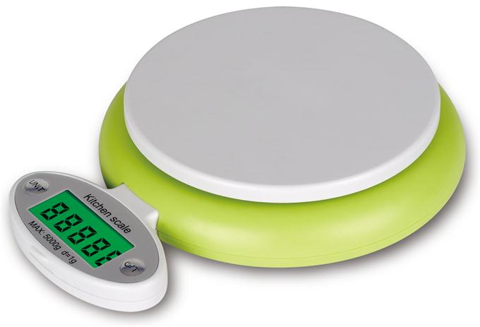 Novel kitchen scale with folding LCD