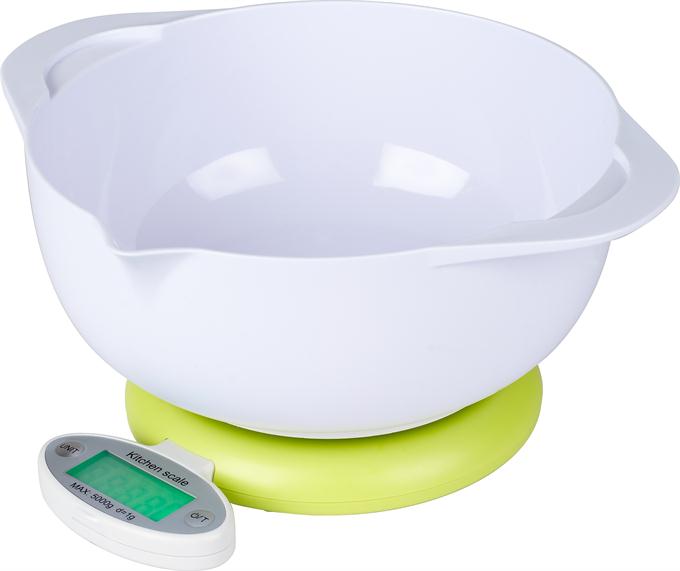 Novel kitchen scale with folding LCD