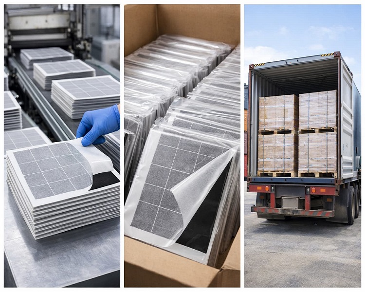 Insect light glue trap packing
