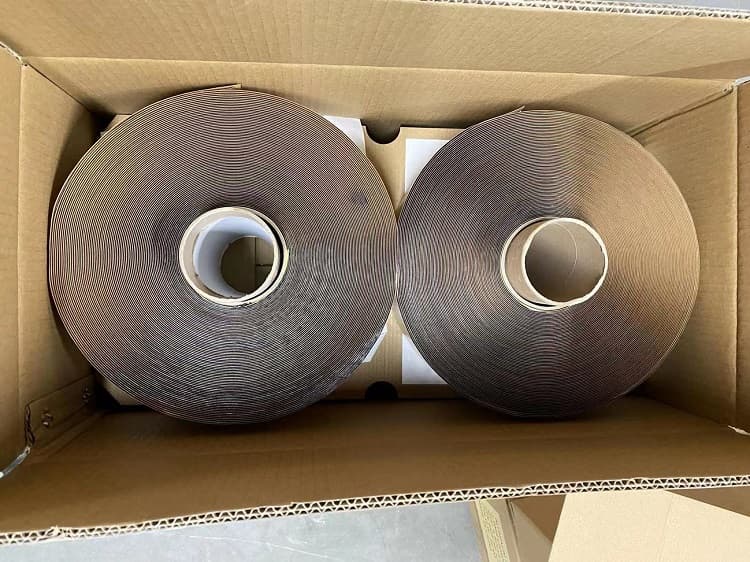 al foil butyl tape packing al foil butyl tape packing