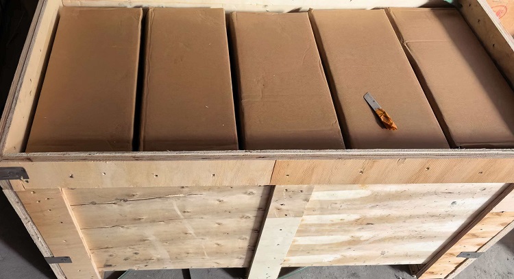 Cordierite infrared burner plate packing