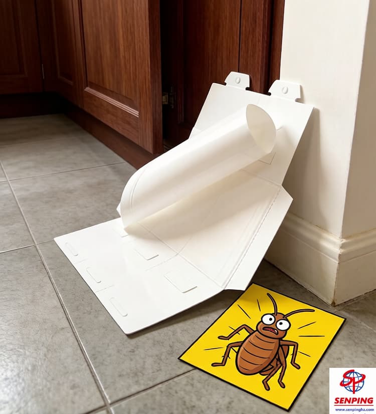 cockroach trap application