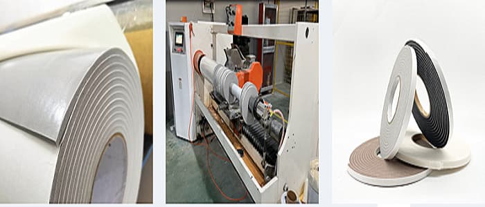 single sided pvc foam tape production