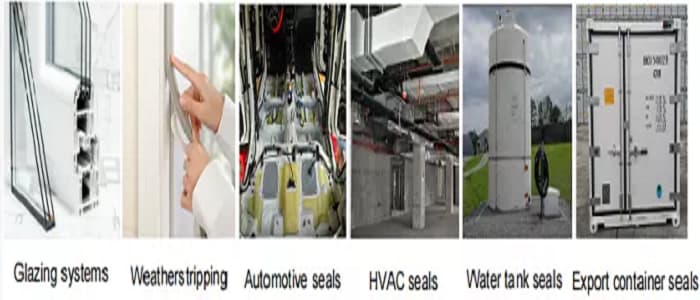 single sided pvc foam tape applications