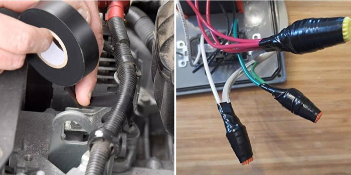 pvc electrical insulation tape use