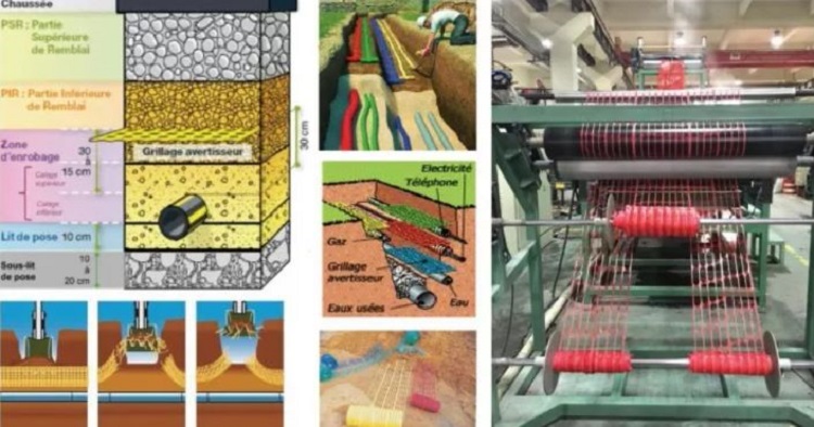warning mesh application